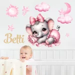 IMÁDOTT BÉBI ELEFÁNI - Ajándék MEGA XXL méret