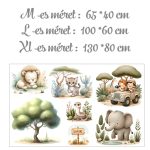 SZAFARI KIRÁNDULÁS - falmatrica saját névvel