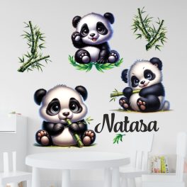 pandamacis falmatrica babaszobába gyerek névvel