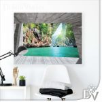 Vászonkép - Trópusi (2480CV) / egyrészes