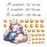 falmatrica sajat névvel egyedi unikornis kislanyoknak