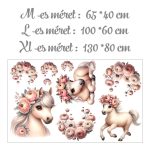 falmatrica sajat névvel egyedi kiscsikó kislanyoknak