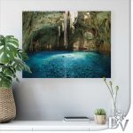 Vászonkép - Tavak és Vízesések (2514CV) / egyrészes