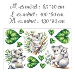 falmatrica gyerekszobába macis dekoráció