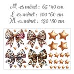 falmatrica-sajat-nevvel-egyedi-leopárd masni csillagokkal 