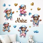 macis falmatrica repülővel babaszobába saját névvel