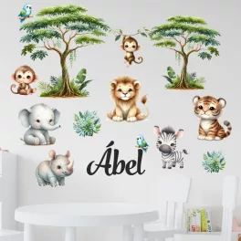 Kis zebra és barátai - Ajándék MEGA XXL méret