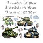 Falmatrica gyerekszobába monster truck verseny  saját névvel