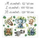 Dzsungel mánia - falmatrica saját névvel