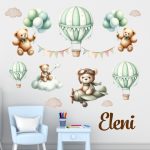 falmatrica öntapadó macikás watercolor