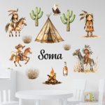 falmatrica saját névvel  dekoráció