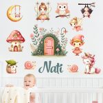 falmatrica babaszobába dekor matrica