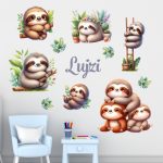 falmatrica lajháros mintákkal gyerekszobába