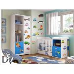 falmatrica bútordekoráció kisfiúknak autós járműves kocsi motor kukásautó teherautó limuzin