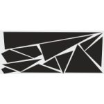 Szabálytalan háromszög falmatrica szett 4.