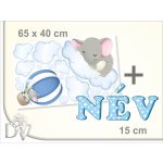 neves matrica babaszobába alvó elefánt kisegér buborék felhők