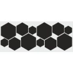 Hatszöges falmatrica szett 5.