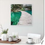 Vászonkép - Tavak és Vízesések (500CV) / egyrészes