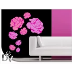 21. VIRÁGSZIRMOS falmatrica - dekormatrica