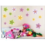 22. VIRÁGSZIRMOS falmatrica - dekormatrica