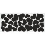 Szívecskés falmatrica szett 6.