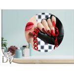 dekormatrica műkörömépítés körmös szalondekoráció retró