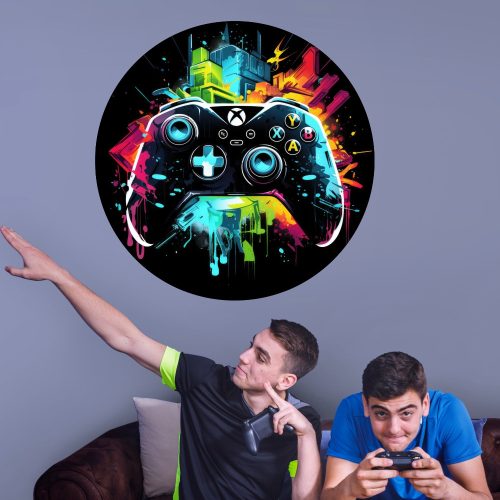 matrica gamer controller dekoráció játékosoknak