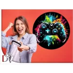 dekormatrica gamer dekoráció controller gamepad