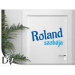 sajat neves falmatrica ajtófelirat gyerekszobába