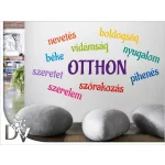 falmatrica dekoració egyedi szófelhő egyedi felirat szókérő