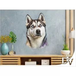 falmatrica kutya husky szibériai szánhúzó