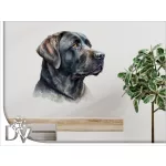 falmatrica kutya fekete Labrador kutyus gazdiknak