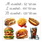 falmatrica üzlet dekoráció büfébe