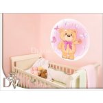 maci gyerekszoba falmatrica