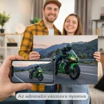 Sportmotoros vászonkép - Sebesség és adrenalin