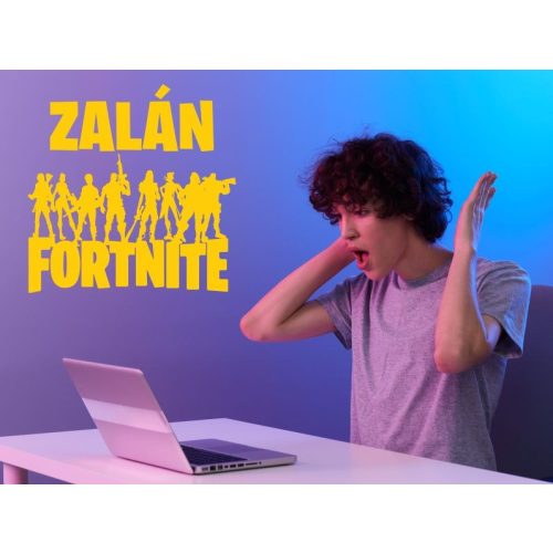 falmatrica fortnite saját névvel lakásdekoráció falra