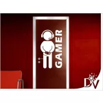 videojáték falmatrica gamer