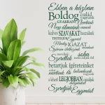 nappali falmatrica szöveges