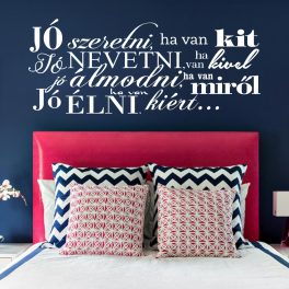 falmatrica idézet motivációs feilratos dekoráció falra