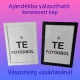  keretes falikép ajádékba választható