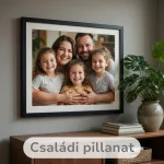 Ajándékba válsztható - Keretes kép saját fotóból