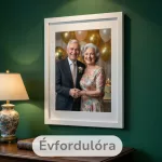 Ajándékba válsztható - Keretes kép saját fotóból
