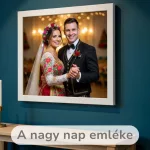 Ajándékba válsztható - Keretes kép saját fotóból
