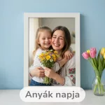 Ajándékba válsztható - Keretes kép saját fotóból