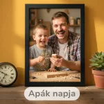 Ajándékba válsztható - Keretes kép saját fotóból