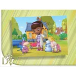 dr plüssi mcstuffins gyerekszoba fotótapéta