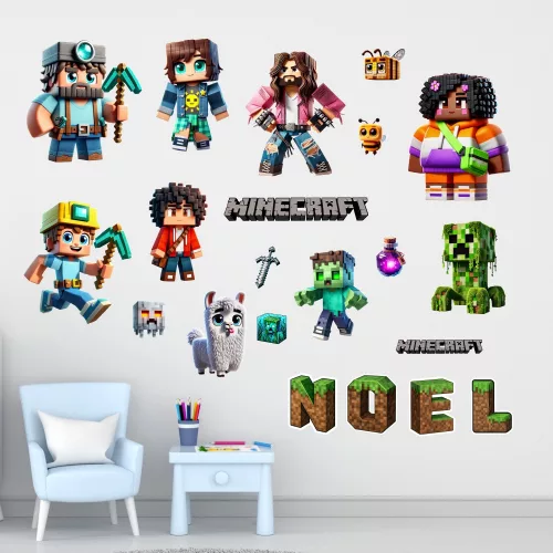 Minecraft  parti  - Ajándék MEGA XXL méret