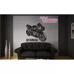falmatrica yamaha sportmotor faltetoválás