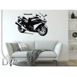 falmatrica motorozás mintás faldekor