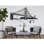 falmatrica nagyvilág öntapadó lakásdekoráció